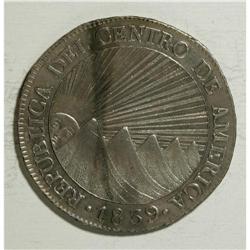 Guatemala: Central American Republic 8 Reales 18