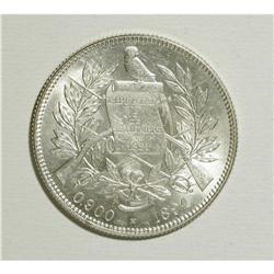 Guatemala: Republic 4 Reales 1894H, KM168.1, cho