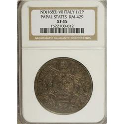 Italy-Papal States: Papal States. Innocent XI 1/