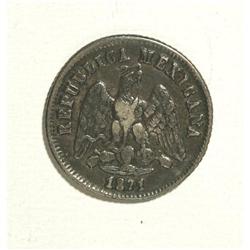 Mexico: Republic 10 Centavos 1871-Ga C, KM-403.4