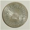 Mexico: Republic Cap & Rays 8 Reales 1868-Mo YF,