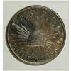 Mexico: Republic Cap & Rays 8 Reales 1877-As DL,