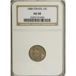 Straits Settlements: Victoria 10 Cents 1888, KM1