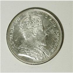 Straits Settlements: Edward VII Dollar 1904, KM2