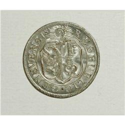 Switzerland: Geneva. Billon 18 Deniers 1775, KM-