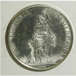 Switzerland: Zurich. 5 Francs Shooting Taler 187