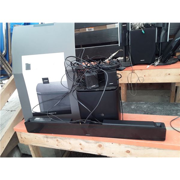 Bose Sound Bar 2 Rear Speakers & Subwoofer