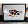 Image 1 : Native Print    " Eagle and Salmon"  By Richard Shorty