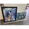 Image 1 : 1 Print of Wolf & 1 3D Picture of Wolf