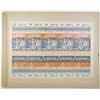 Image 1 : Loteria de Beneficencia Nacional 1890's Proof Uncut Ticket Sheet from South American Bank Note Compa