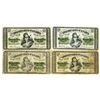 Image 1 : Dominion of Canada Quartet of Fractional Notes, 1870
