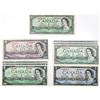 Image 1 : Bank of Canada, Large Group of Issued Banknotes, 1954