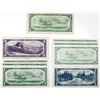 Image 2 : Bank of Canada, Large Group of Issued Banknotes, 1954