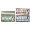 Image 1 : Bank of Canada, 1954, Group of Issued Banknotes
