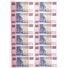 Image 1 : Singapore 1992 Lot of 6 Uncut Pairs of $2 notes, P-28.