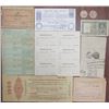 Image 1 : Foreign Banknote, Scrip Note and Ephemera Group Lot, ca. 1900-1940