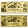 Image 1 : State of Florida, 1862 Obsolete Banknote Pair