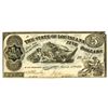 Image 1 : Louisiana. State of Louisiana, 1863, Obsolete Banknote