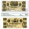 Image 1 : Maryland. Chesapeake & Ohio Canal Co., 1840 Obsolete Banknote Pair