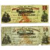 Image 1 : (Jackson), MS- State of Mississippi $10 Nov. 1, 1862 Cr. 35A and Cr. 35B (Re-issued)