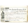 Image 1 : Office of the Assistant U.S. Treasurer, at St. Louis, MO., "Original Deposit Certificate", 1858 For 