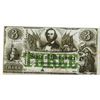 Image 1 : Jefferson City, MO- State of Missouri $3 Jan. 1, 1862 Cr. 8. Obsolete Banknote