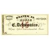 Image 1 : Beaver St. House (C. Delmonico). ND (ca.1840-60's). Unissued Note.
