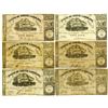 Image 1 : State of North Carolina, 1862 Obsolete Scrip Note Assortment