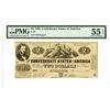 Image 1 : C.S.A., 1861, $2, T-42, PMG AU 55 EPQ.