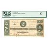 Image 1 : C.S.A., 1864, $2, T-70, PMG New 62.