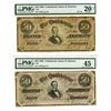 Image 1 : C.S.A., 1864 $50, T-66 Banknote Pair