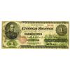 Image 1 : Fr. 17a, Legal Tender, Series of 1862, $1, Fine Condition.