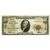 Image 1 : Elko, NV. First National Bank of Elko. $10, 1929 T-1 CH#7743 National Banknote.