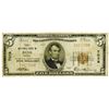 Image 1 : Reno, NV. First National Bank of Reno. $5, 1929 T-1 CH#7038 National Banknote.