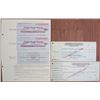 Image 1 : American Express Co. Specimen Facsimile Travelers Cheque Page & Cheque Pair, ca. 1919-1946