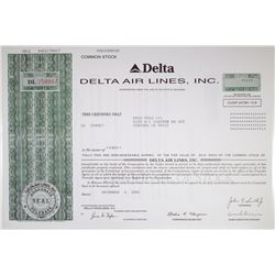 Delta Air Lines, Inc. 2006 Stock Certificate