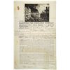 Image 1 : Hartford Fire Insurance Co. 1811 Issued Insurance Policy, S/N 125