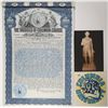 Image 1 : Trustees of Columbia College in the City of New York, 1909 U/U Bond, Vintage Columbia University Dec