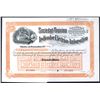 Image 1 : Indicador Electrico Automatico. 1889. Specimen Stock Certificate With Stock Ticker Appearing Machine