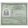 Image 1 : Validation Board for German Dollar Bonds, Free State of Prussia, 1927 (Issued in 1953) Specimen Cert
