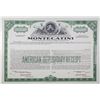 Image 1 : Montecatini, 1956 Specimen Stock Certificate
