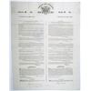 Image 1 : Poyaisian Land Grant, 1830 Series D, Land Certificate for 100 Acres, I/U Signed by Sir Gregor MacGre