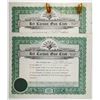 Image 1 : Kit Carson Gun Club, 1928 I/U Stock Certificate Pair