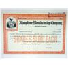 Image 1 : Akouphone Manufacturing Co., 190x Specimen Stock Certificate