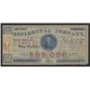 Image 1 : Occidental Company for Gold, Silver and Copper Mining, 1863 I/U Stock Certificate.