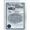 Image 1 : Gold Hill Mining Co., 1890 I/U Coupon Bond.
