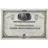 Image 1 : Empire Mining Co. of Utah 1880 Stock Certificate