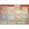Image 1 : Western Mining Company Stock Certificate Assortment, ca.1880 to 1950.