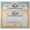 Image 1 : Standard Oil Co., ca.1940-1950 Pair of Specimen Stock Certificates
