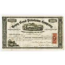 Henry Bend Petroleum Co., 1865 Stock Certificate